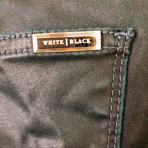 White House Black Market coated skinny jeans - Picture 5 of 7